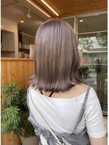 オアシス(oasis)&nbsp;【oasisマミ】20代大人可愛いラベンダーグレージュ/ケアブリーチ