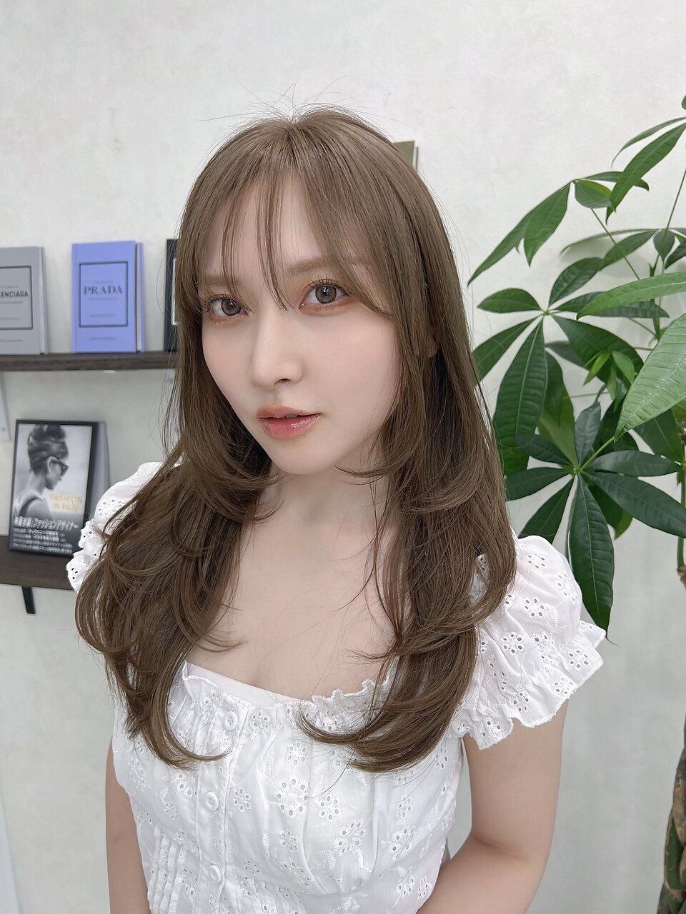 【カットもこだわりたい】カット+ケアブリーチ+ケアカラー+TR\22,700