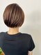 ダダ(DaDa)の写真/【自宅での再現性◎】乾かすだけでまとまるショートスタイルをご提案♪忙しい朝でも簡単にキマる♪