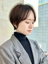 ビュートリアム 南青山(BEAUTRIUM)&nbsp;ショートヘアショートボブ前髪なしハンサムショート30代40代50代