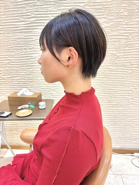 モリオ フロム ロンドン サッポロファクトリー店(morio FROM LONDON) morio/札幌ショート/マッシュショート/丸みショートショートボブ