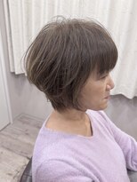 カミノワ(kaminowa) 白髪率30%おすすめヘア/神戸/三宮/脱白髪染め/白髪ぼかし