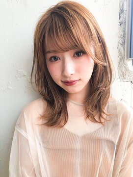 アグノス 青山(Agnos) 美髪ミディアムレイヤーカットモテ髪イメチェン#297g0130