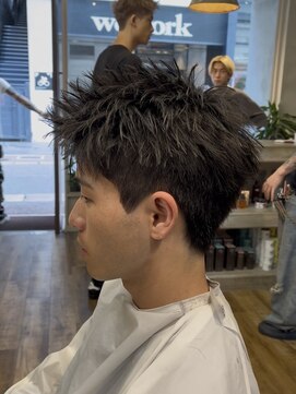 クロト 福岡本店(KUROT) スパイキーアップバング