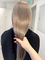 フォト イケブクロ(foto IKEBUKURO)&nbsp;まろやかハイベージュでおしゃれハイトーンに☆2ブリーチ必須♪