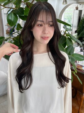 オブヘアージユウガオカ(Of HAIR Jiyugaoka) 【顔周りカット×透明感カラー】