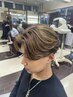 [メンズ/初めてでも安心]カット＋ニュアンスパーマ+眉毛カットサービス