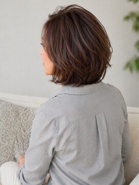 クロム 狭山ヶ丘店(CHROM) 40代50代60代ショート/白髪ぼかし/ハイライト/髪質改善/入間