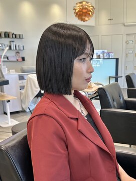 アパカバール 鳳店(Apa kabar) 大人なボブに＊ヘイリーボブ