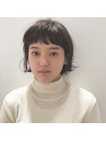 コクーン(Cocoon) ラフニュアンスなシースルーボブ☆表参道 Cocoon ACO☆