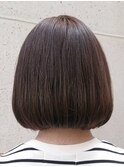 お手入れ簡単ナチュラルボブ