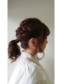 ゆるふわヘアアレンジ