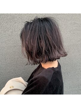 デフ(Def) 【Def/倉敷】air touch×lavender ash(ホリオアキラ)