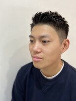 インデックスヘアソア(in'dex hair soar)&nbsp;フェードカット/七三オールバック