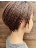丸みショート