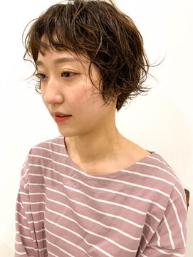 パーマショート L ドレープ Drape のヘアカタログ ホットペッパービューティー