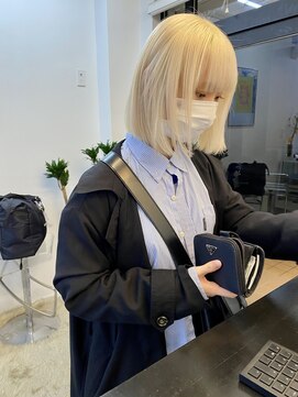 ホープ 渋谷(HOPE) プラチナブロンド