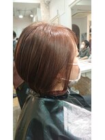 ミエル ヘア 新宿(miel hair)&nbsp;【miel hair新宿】外国人風骨格補正ボブ