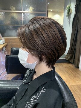 ブリング バイ スノードロップ 吉祥寺(BRING by Snowdrop) 前髪/マチルダボブ/ピンクベージュ/インナーグレージュ/吉祥寺