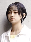 艶感オン眉ショート
