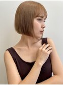 韓国アイドル風☆ストレートで簡単ボブ♪