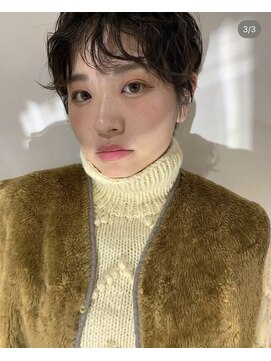 髪質改善と縮毛矯正の専門店 サンティエ(scintiller) ニュアンスパーマショート