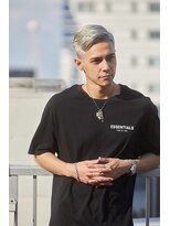 クレスト 近江八幡店(CREST) マッシュツーブロックメンズパーママッシュウルフメンズカット