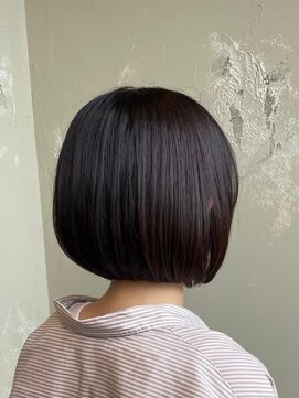 ヘアーメイク アチャ(hair make accha) 内巻き　丸みショートボブ
