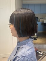 バサ 野方店(BASSA)&nbsp;【インナーカラー】ぱっつんボブ
