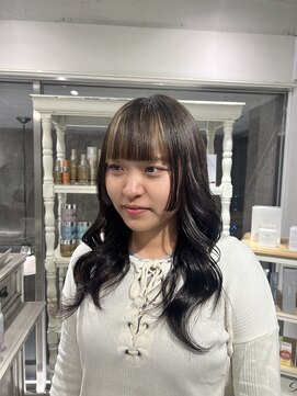 クレビア 名古屋(CreBiA) バングカラー/姫カット