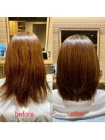 カミケンガレリア(kamiken. galleria)&nbsp;毛先までまとまる美髪なめらかミディ艶髪【カミケンガレリア】