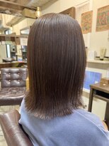 オンスター(ONSTAR)&nbsp;艶感♪髪質改善カラー大人可愛いアッシュブラウン20代30代40代