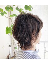 ジェルム ヘアーワークス(germe hair works)&nbsp;ウルフパーマスタイル