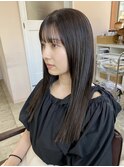 艶さらロング×ラベンダーアッシュ