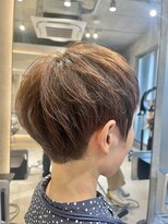 ヘア デザイン リスク(HAIR DESIGN RISK)&nbsp;【RISK 飛澤広偉】可愛い ベリーショート・ショート丸み