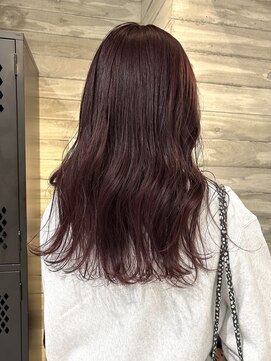 ヲタク(wotaku.) ボルドーカラーレッドブラウンダブルカラー赤髪ケアブリーチ