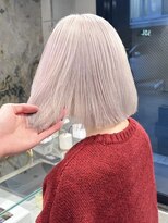 ソル ジングウマエ(SOL JINGUMAE)&nbsp;ミルクティーベージュダブルカラーグレージュカラーハイライト