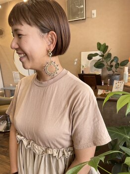 ウビ(ubi”)の写真/◇大阪&東京で経験を積んだstylistが地元・徳山で独立◇完全プライベート空間のサロン[ ubi” ]駐車場有◎