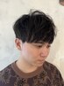 【学割U24】期間限定★メンズカット＋眉毛カット＋シャンプーブロー→3800円