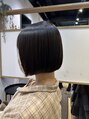 マリポーサ バイ クラウン 森ノ宮店(mariposa by crown) 丸みをつくるボブ専用の矯正もお任せください♪