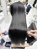 カット＋髪質改善UPTOGLOSS矯正＋Aujua4stepトリートメント￥18500