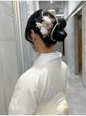 ヘアセット/セット/アレンジ/ヘアアレンジ/着付け/卒業式