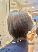 20代30代40代アッシュブラウンレイヤーくびれ無造作ミディアム