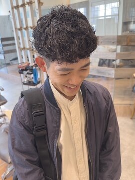 ライズ ヘア ブランド スウェル(RISE HAIR BRAND SWELL) メンズカジュアルパーマ/ニュアンスパーマ