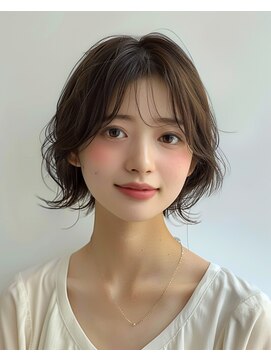 アノ たまプラーザ(ano) 柔らかウェーブで作るふんわりショート