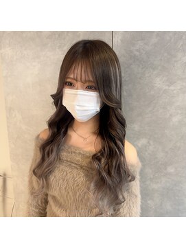 ガルボヘアー 心斎橋店(garbohair) 赤み消し×透明感カラーで美髪見せ