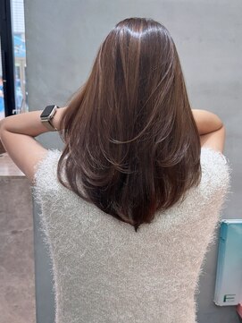 ロンドポレール 北千住(Lond polaire) 暗めカラー/髪質改善/マロンベージュ/くすみベージュ/