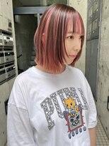 ジェスター(JESTER)&nbsp;〈atsuno〉顔まわりレイヤーとコントラストピンク