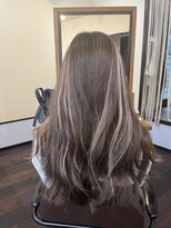 リピュア(Re:PURe)&nbsp;**ハイライト風ホワイトミルクティーシールエクステ**