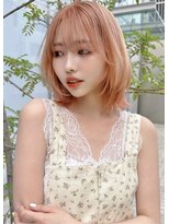 アンベリール 大名(Embellir)&nbsp;レイヤーボブ　ブリーチ